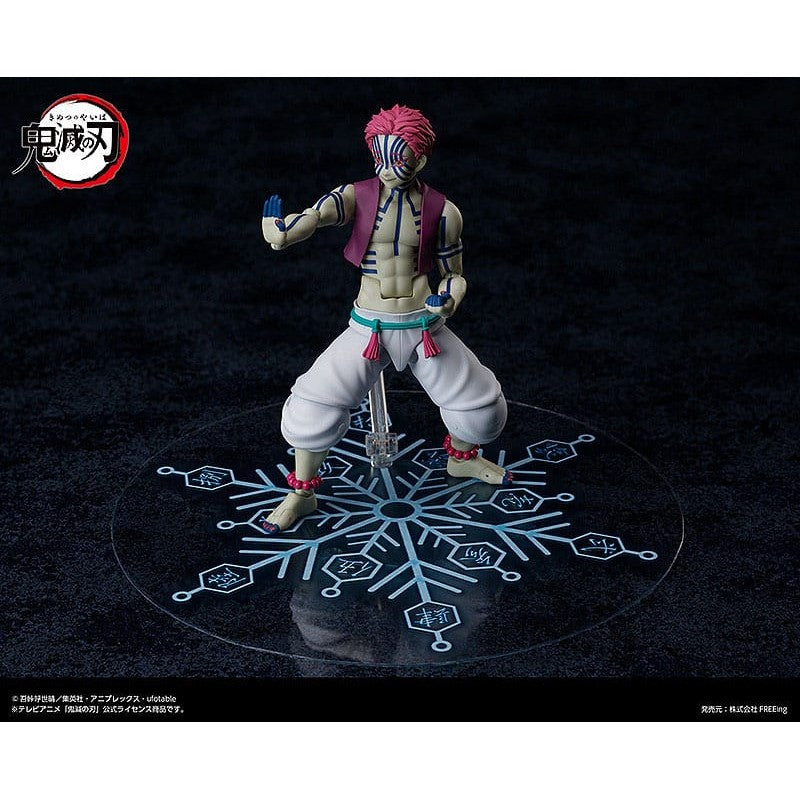 Akaza Figma Actionfigur / Demon Slayer: Kimetsu no Yaiba / FREEing / 15 cm