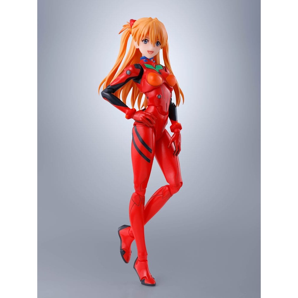 Asuka Shikigami Langley / Neon Genesis Evangelion / S.H. Figuarts Actionfigur / 14 cm