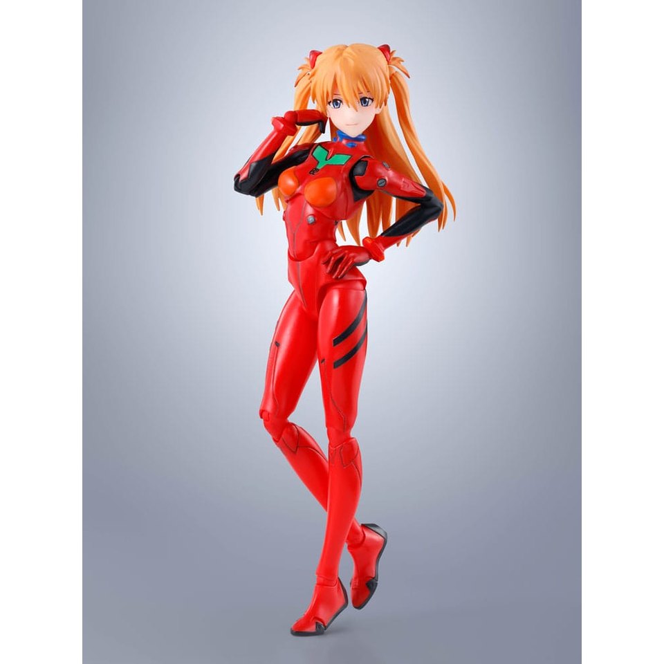 Asuka Shikigami Langley / Neon Genesis Evangelion / S.H. Figuarts Actionfigur / 14 cm