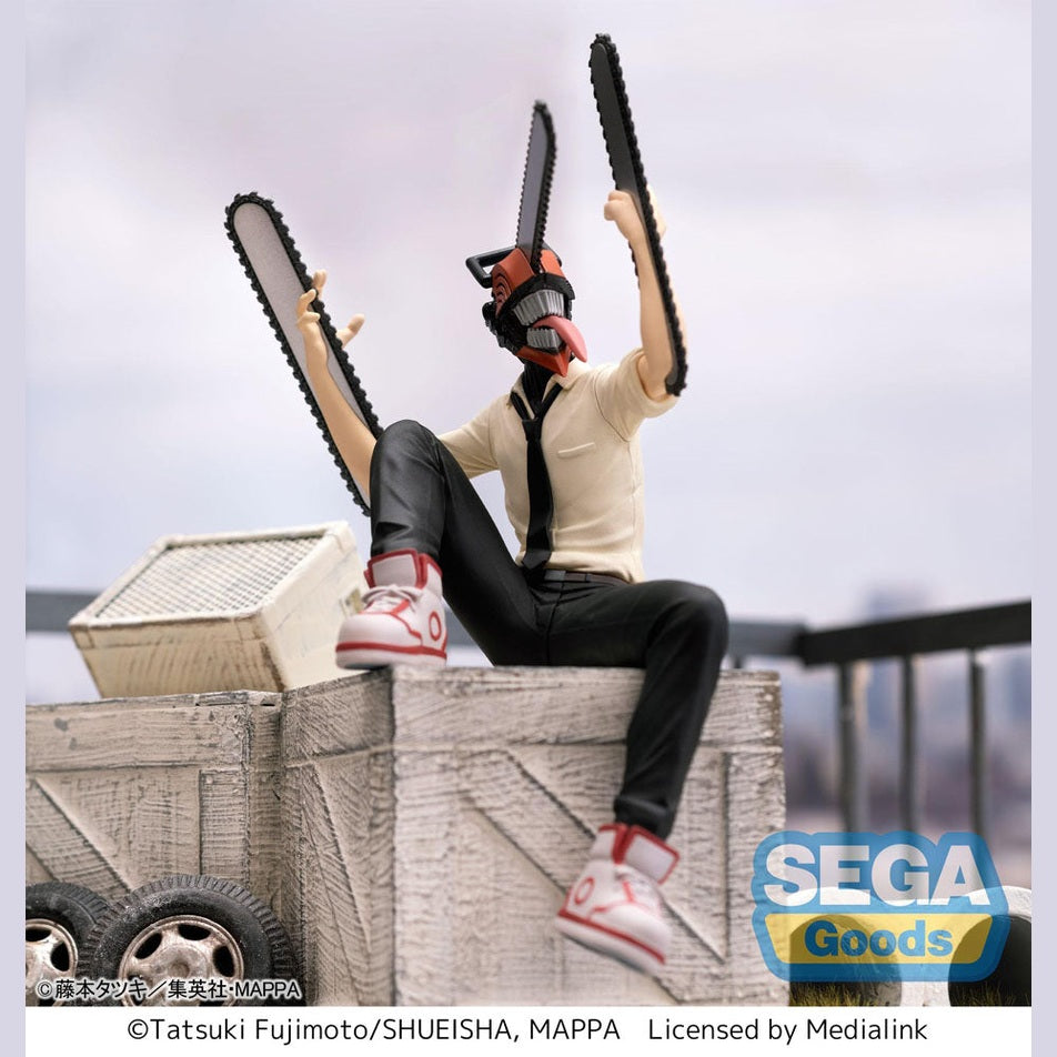 Chainsaw Man PM Perching Statue / Sega / 14 cm
