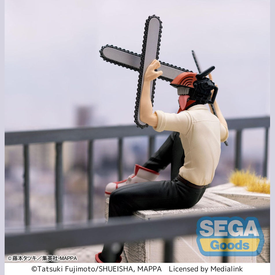 Chainsaw Man PM Perching Statue / Sega / 14 cm