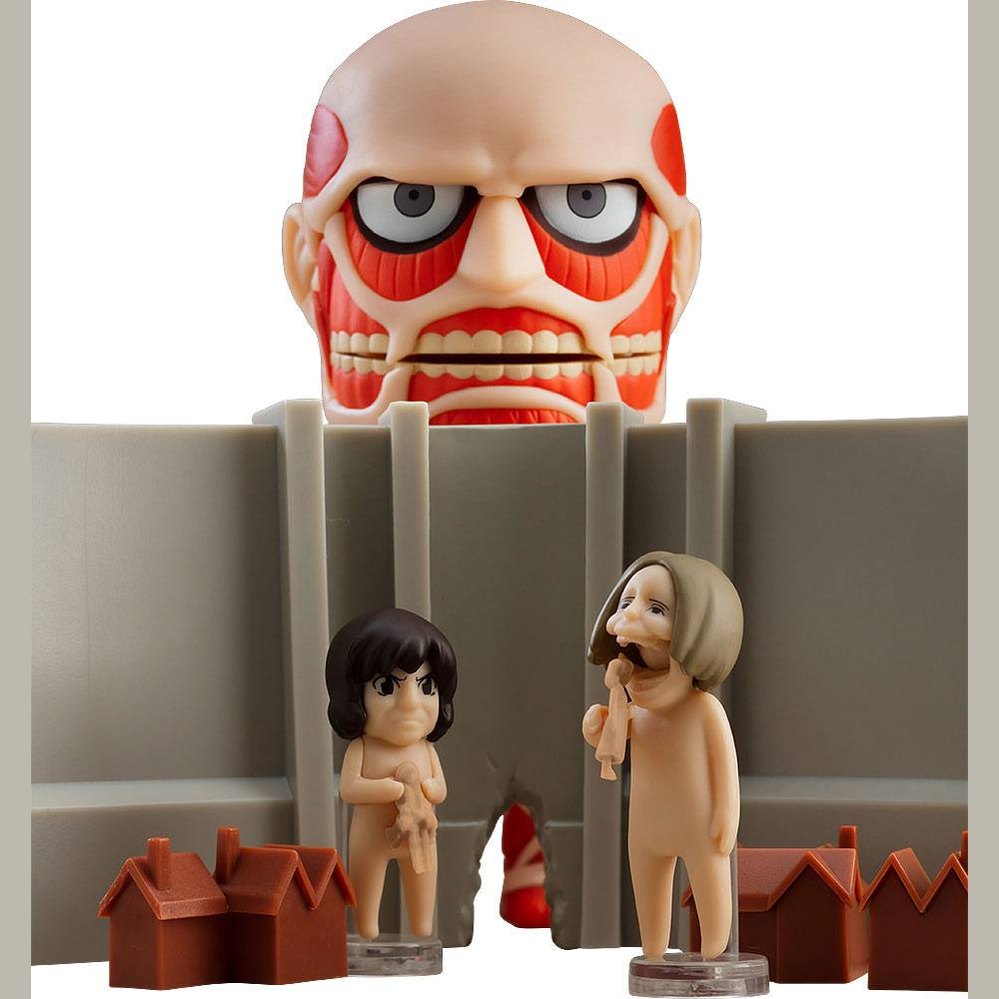 Colossal Titan Renewal Set / Nendoriod Actionfigur / Attack on Titan / 10cm
