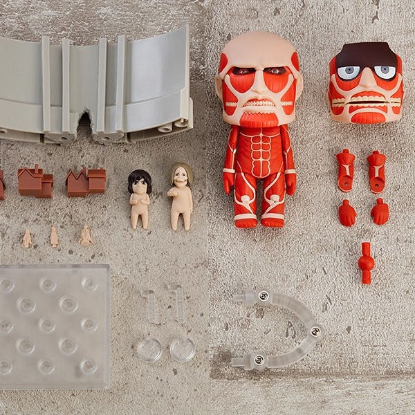 Colossal Titan Renewal Set / Nendoriod Actionfigur / Attack on Titan / 10cm