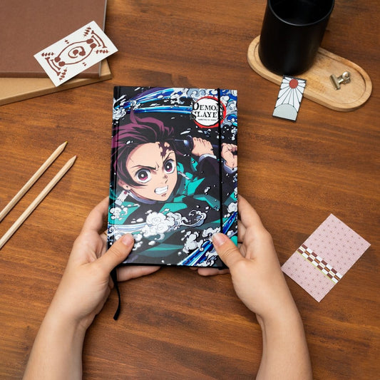 Demon Slayer Notizbuch / Format: A5 / 192 linierte Seiten