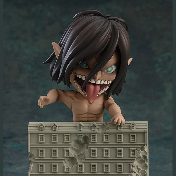 Eren Yeager Nendoriod Actionfigur / Attack Titan Version / 10cm