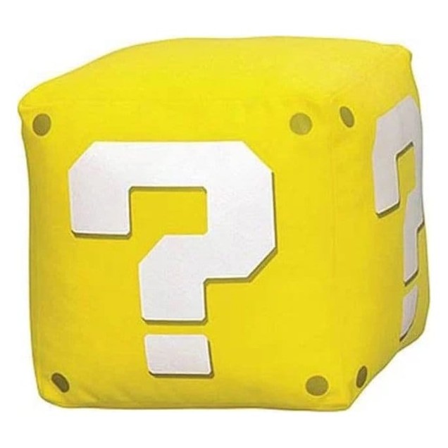 Fragezeichen Block Plüschfigur / Super Mario / Sanei / 12 cm