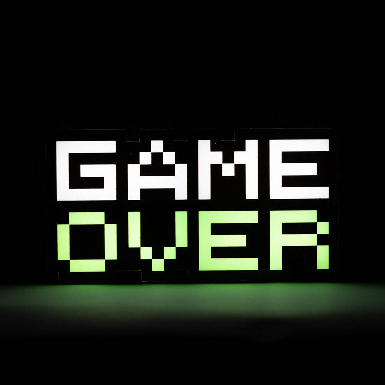 Game Over Leuchte 8-BIT 30 cm