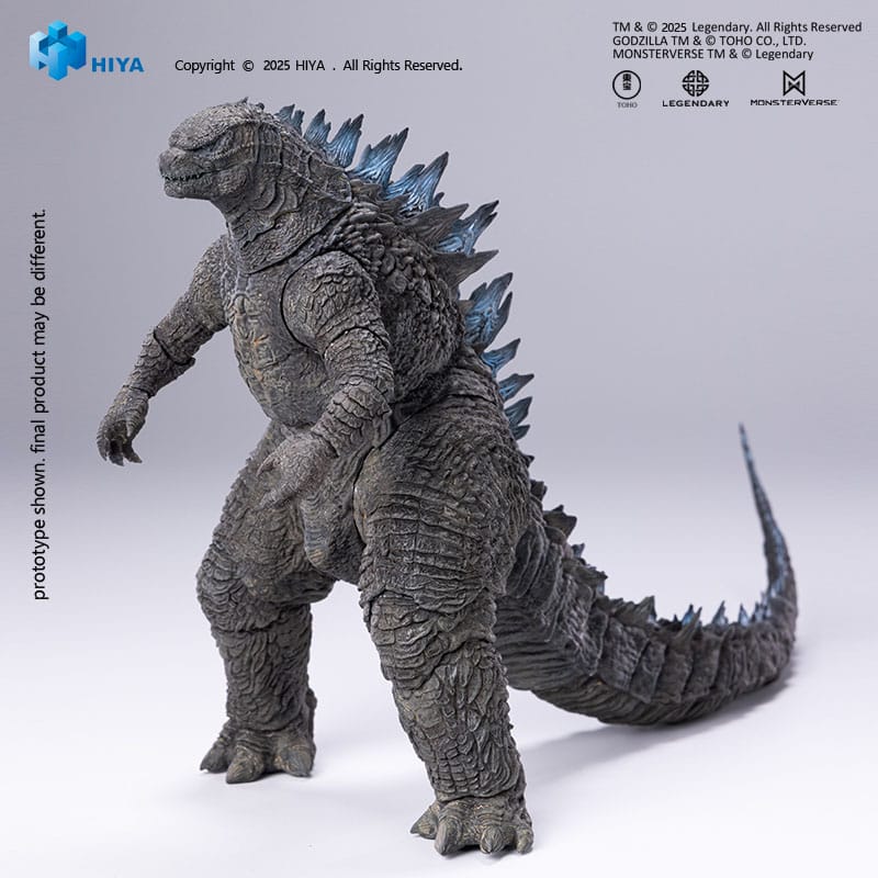 Godzilla 2014 Exquite Basic+ Actionfigur / Translucent Version / 18 cm
