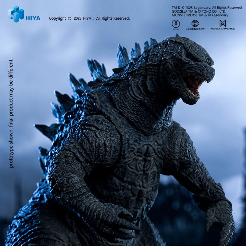 Godzilla 2014 Exquite Basic+ Actionfigur / Translucent Version / 18 cm