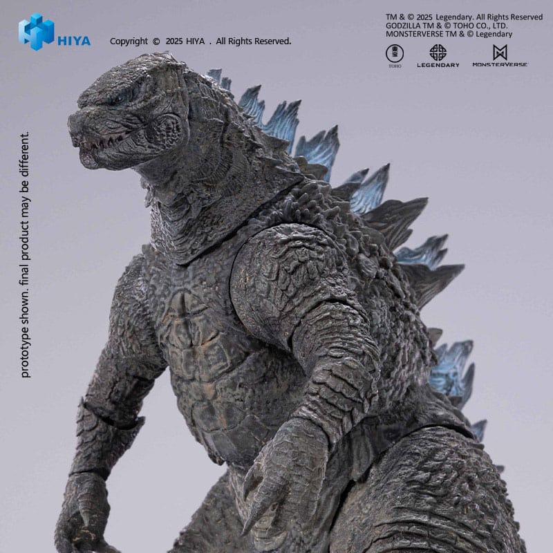 Godzilla 2014 Exquite Basic+ Actionfigur / Translucent Version / 18 cm