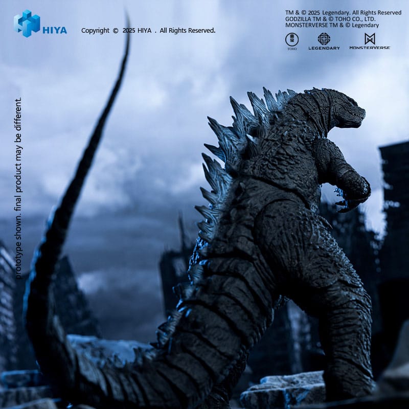 Godzilla 2014 Exquite Basic+ Actionfigur / Translucent Version / 18 cm