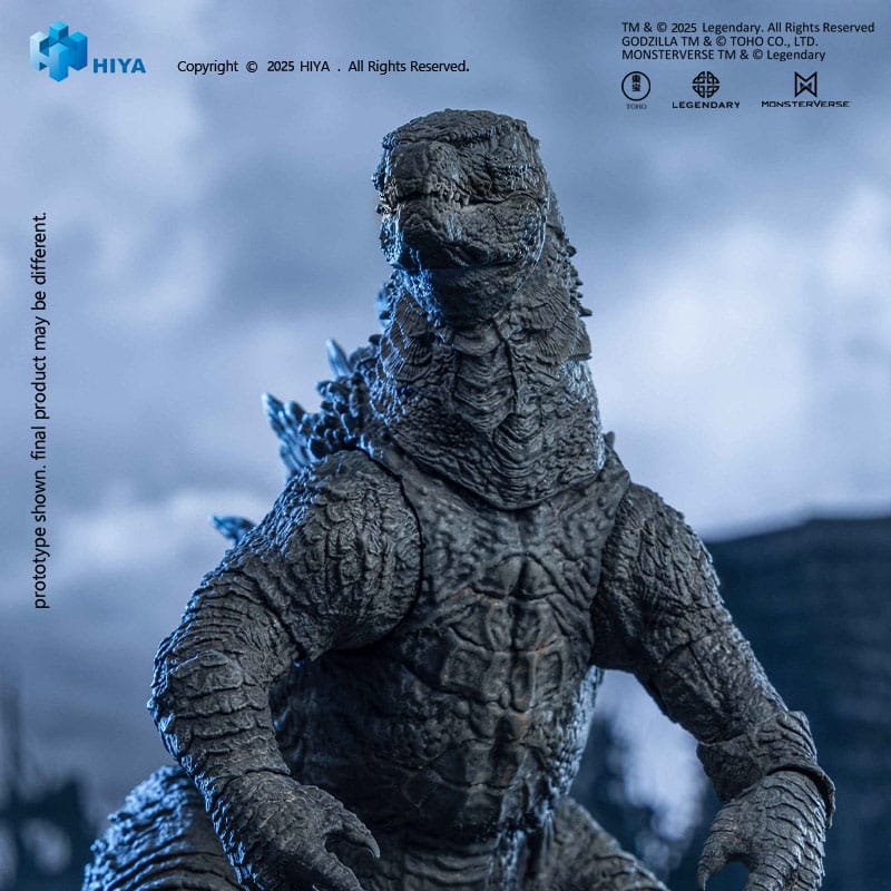 Godzilla 2014 Exquite Basic+ Actionfigur / Translucent Version / 18 cm