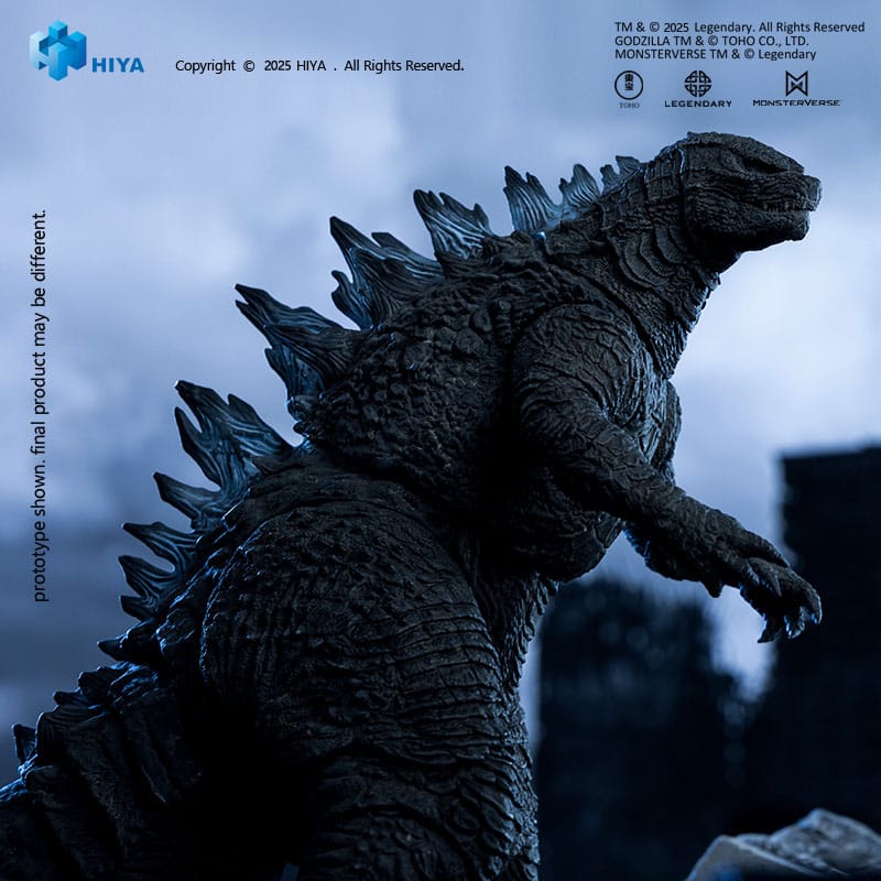 Godzilla 2014 Exquite Basic+ Actionfigur / Translucent Version / 18 cm