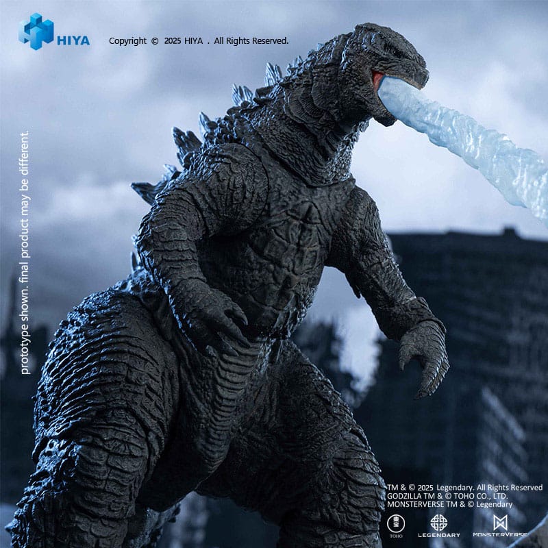 Godzilla 2014 Exquite Basic+ Actionfigur / Translucent Version / 18 cm