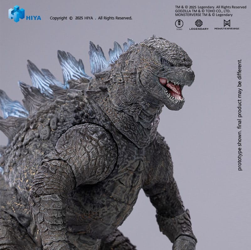Godzilla 2014 Exquite Basic+ Actionfigur / Translucent Version / 18 cm