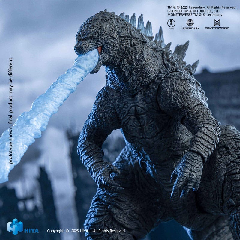 Godzilla 2014 Exquite Basic+ Actionfigur / Translucent Version / 18 cm