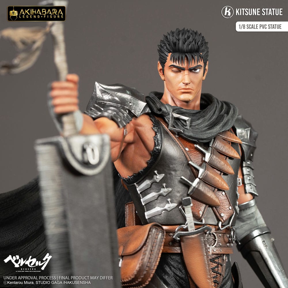 Guts / Berserk Akihabara Legend Figure PVC Statue / Kitsune Statue / 30 cm