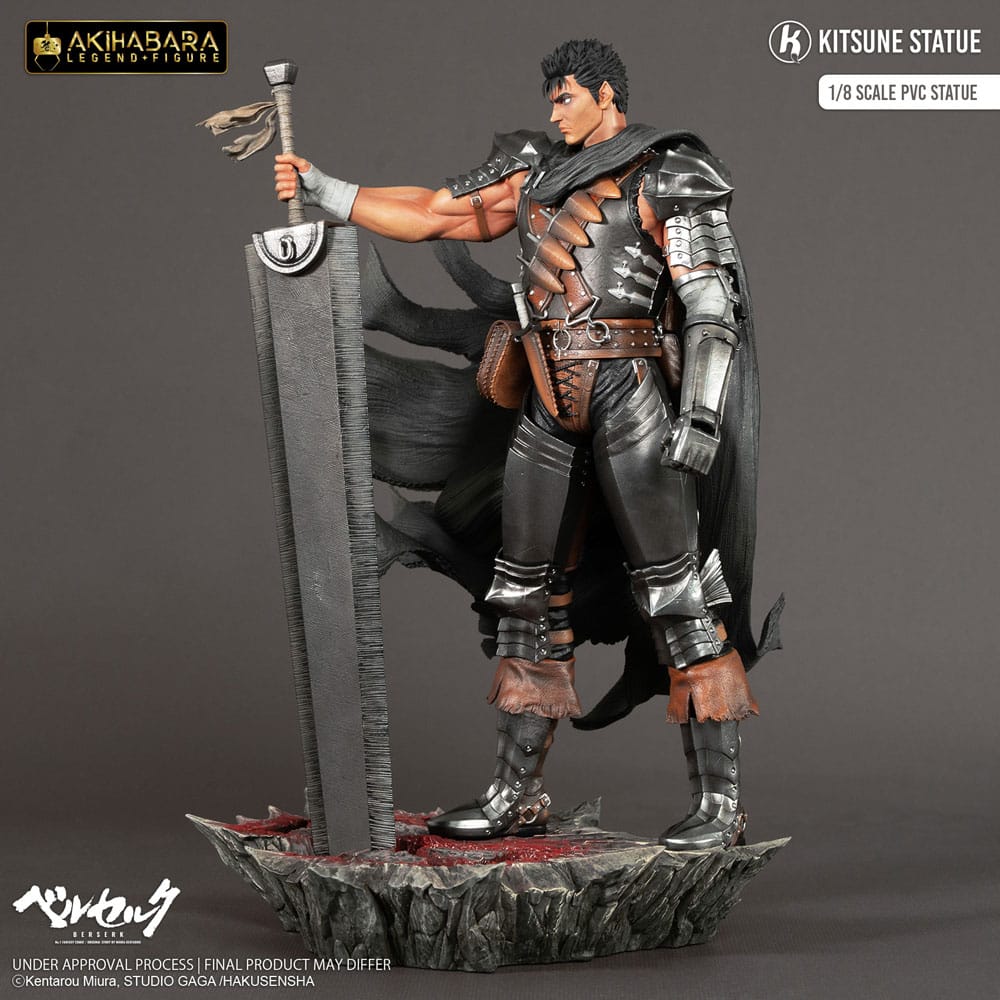 Guts / Berserk Akihabara Legend Figure PVC Statue / Kitsune Statue / 30 cm