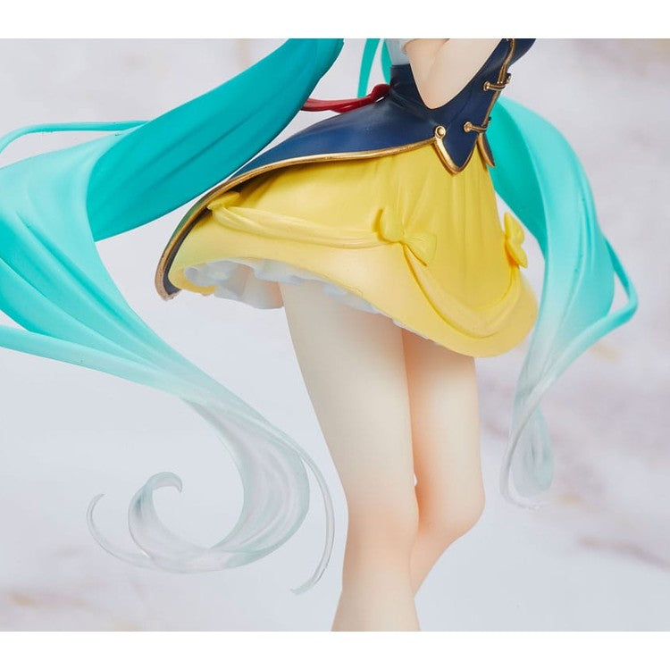 Hatsune Miku Figur / Wonderland Snow White Version / Taito / 18 cm