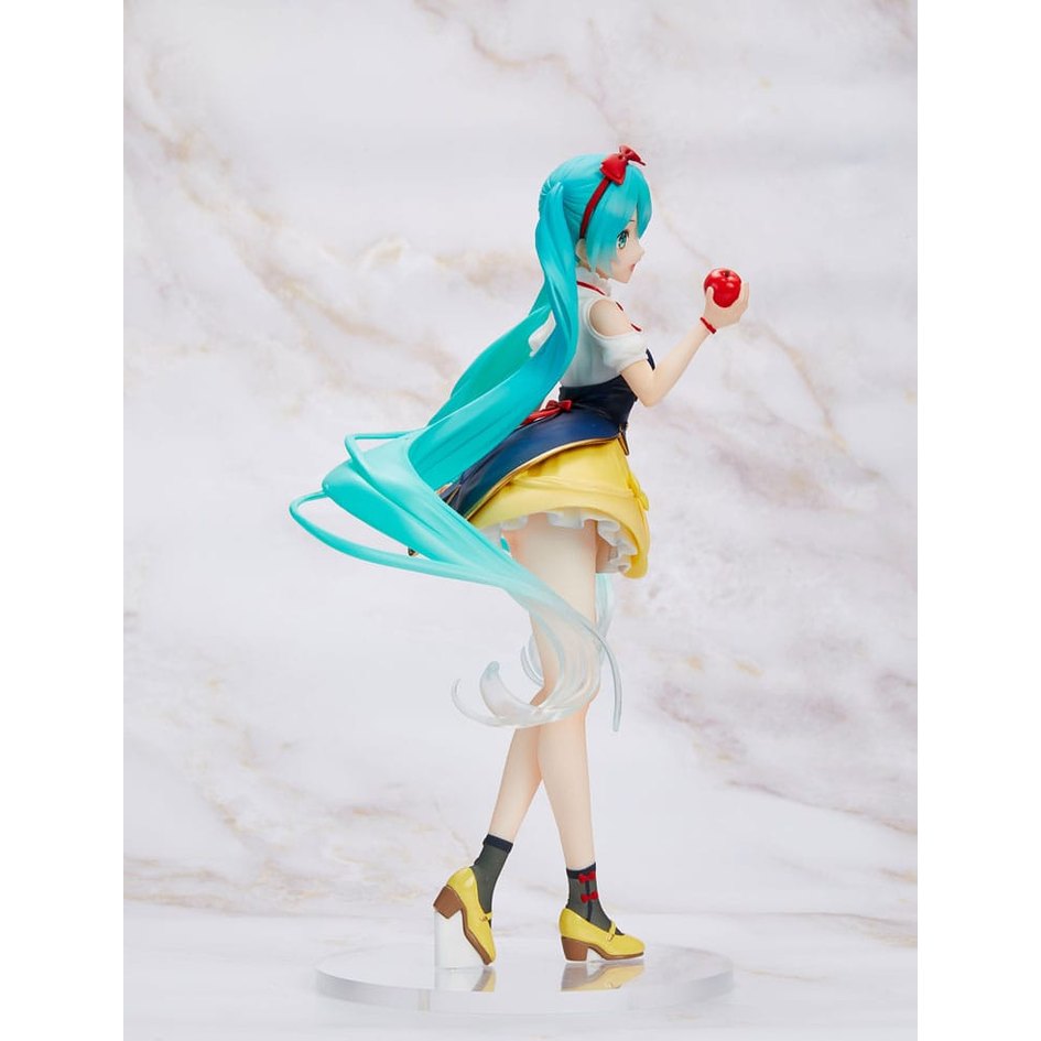 Hatsune Miku Figur / Wonderland Snow White Version / Taito / 18 cm