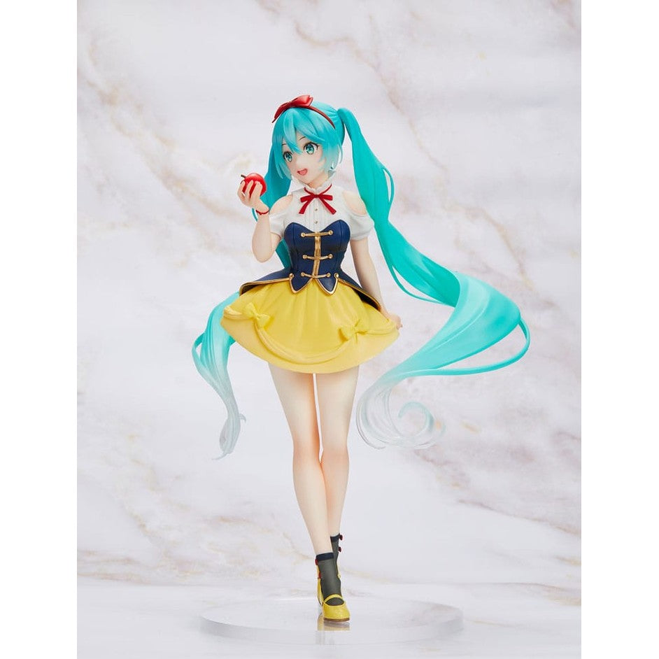 Hatsune Miku Figur / Wonderland Snow White Version / Taito / 18 cm