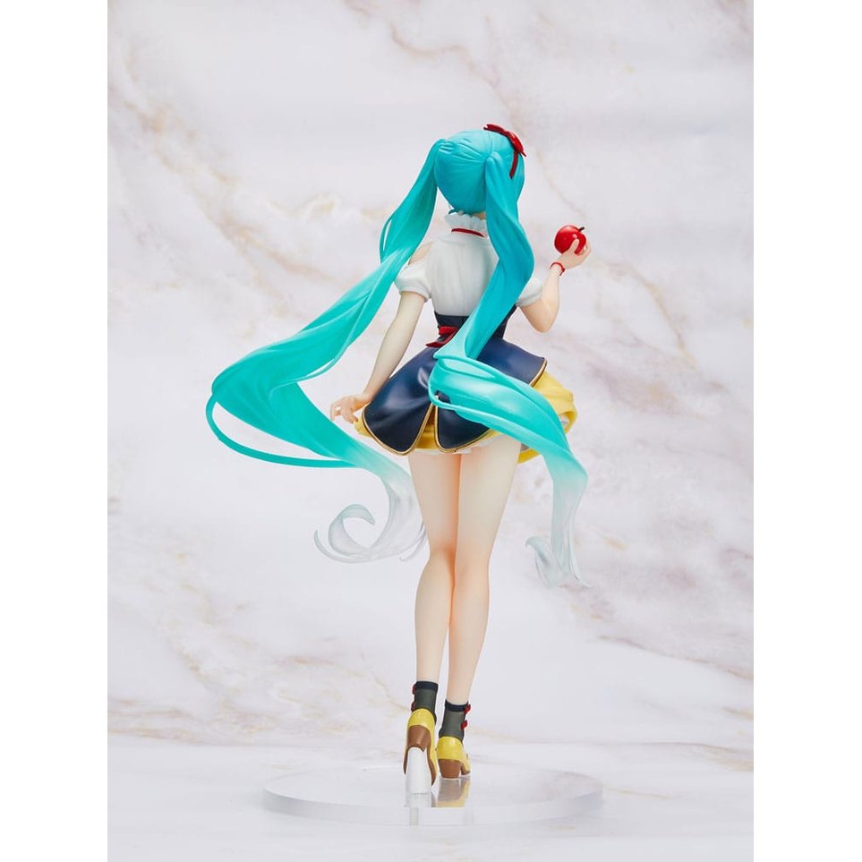 Hatsune Miku Figur / Wonderland Snow White Version / Taito / 18 cm