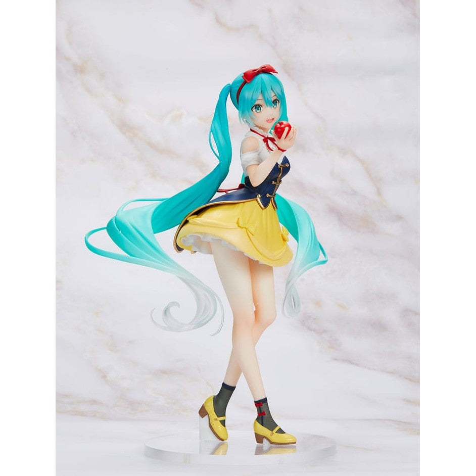 Hatsune Miku Figur / Wonderland Snow White Version / Taito / 18 cm