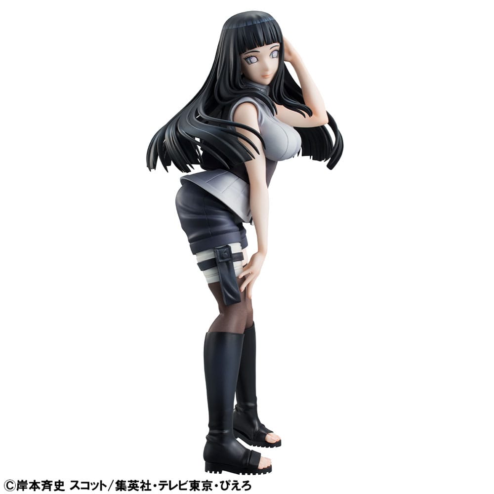 Hinata Hyuga PVC Statue / Naruto / Megahouse Gals / 21 cm