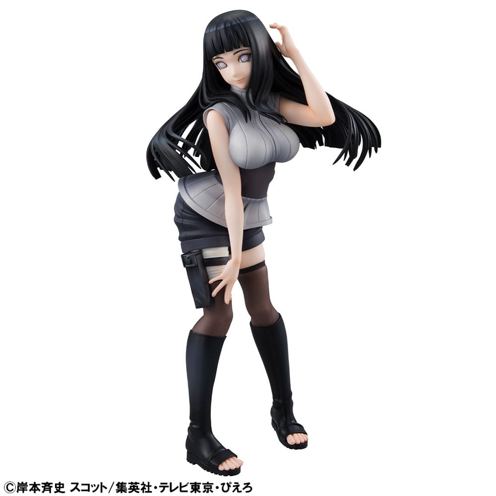 Hinata Hyuga PVC Statue / Naruto / Megahouse Gals / 21 cm