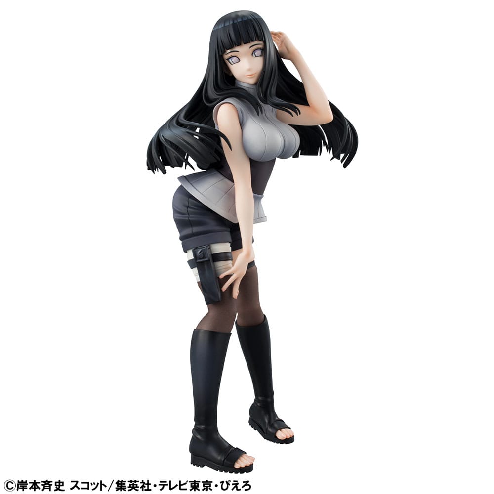 Hinata Hyuga PVC Statue / Naruto / Megahouse Gals / 21 cm