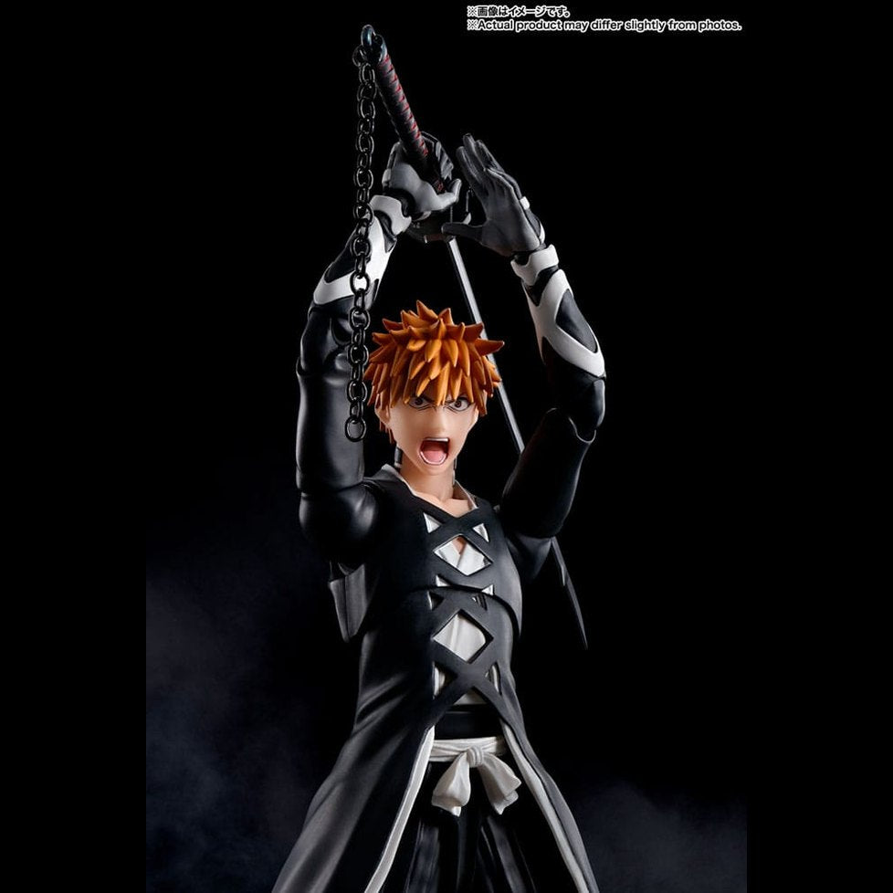 Ichigo Kurosaki Bankai Tensa Zangetsu / S.H. Figuarts Actionfigur / 16 cm
