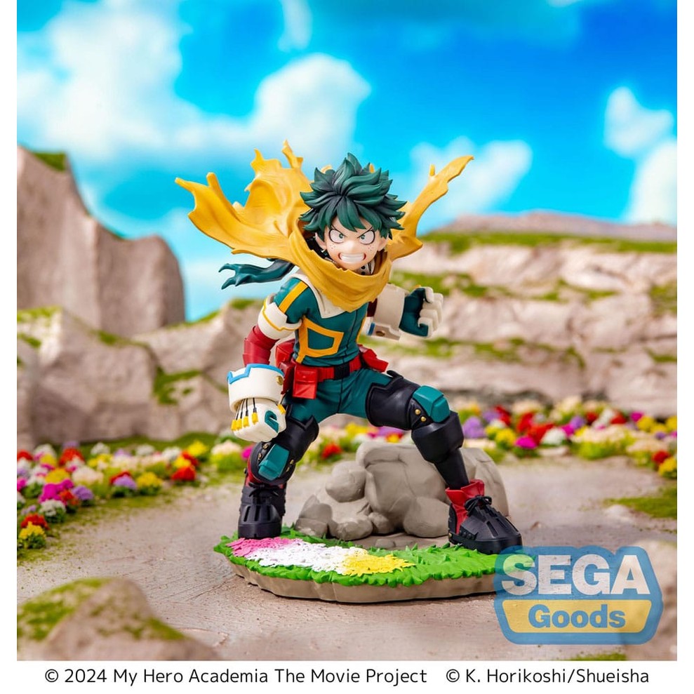 Izuku Midoriya PVC Statue / You're Next XrossLink / My Hero Academia / Sega / 14 cm