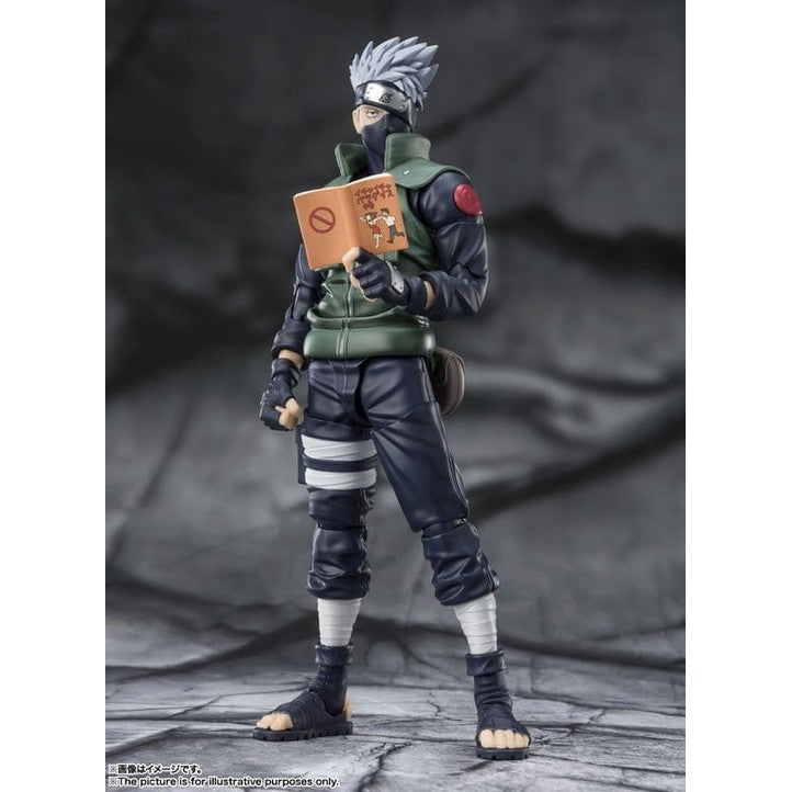 Kakashi Hatake S.H.Figuarts Actionfigur / The Famed Sharingan Hero / Naruto / Tamashii Nations / 16 cm