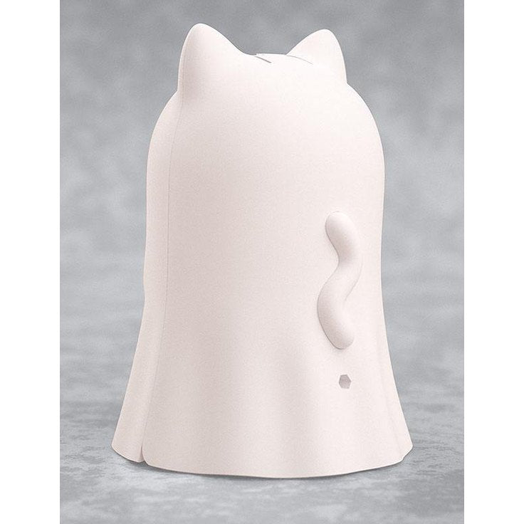 Kigurumi Face Parts Case Ghost Cat White Nendoroid More Zubehör-Set / Good Smile Company / 10 cm