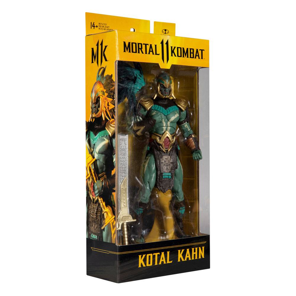 Kotal Kahn Actionfigur aus Mortal Kombat, 18 cm