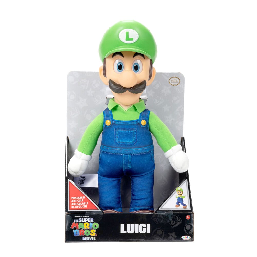 Luigi Plüsch / Super Mario Bros. Movie / 30 cm