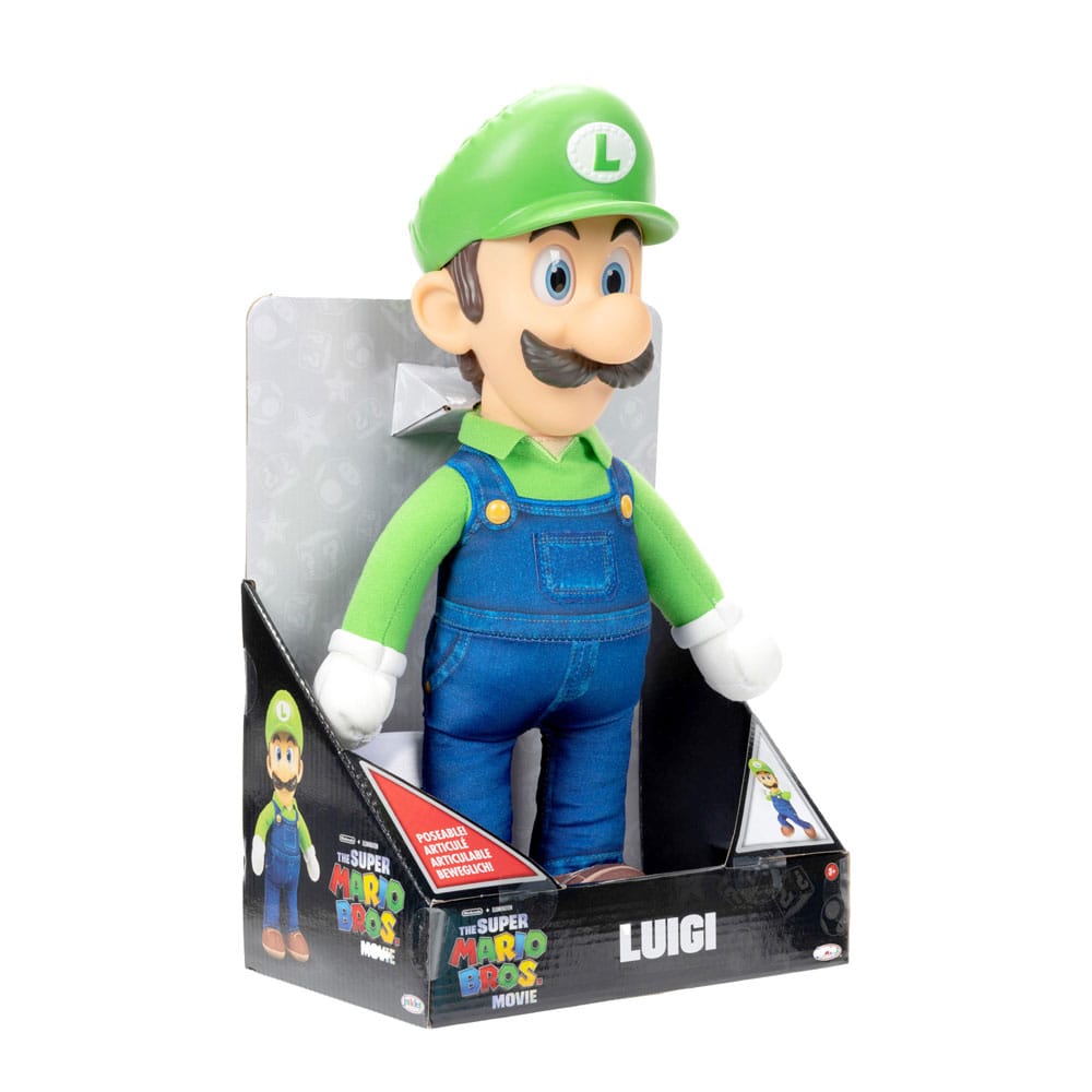 Luigi Plüsch / Super Mario Bros. Movie / 30 cm