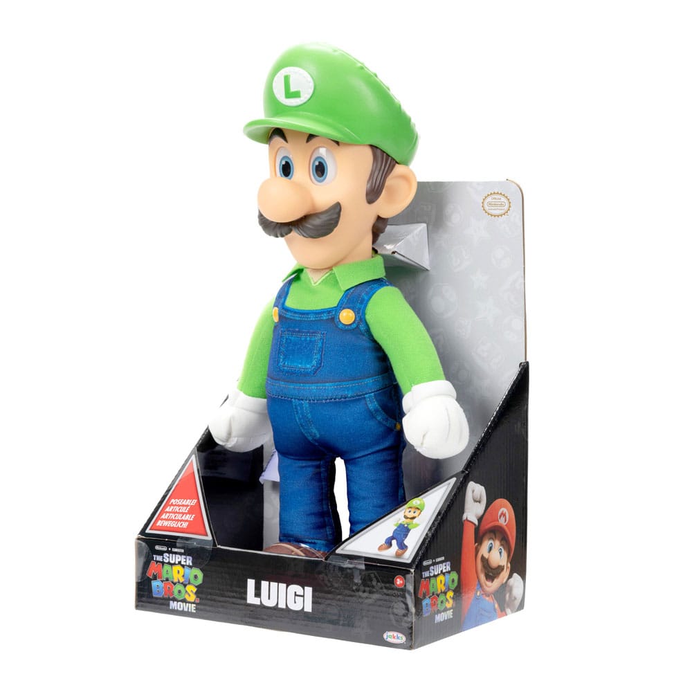 Luigi Plüsch / Super Mario Bros. Movie / 30 cm