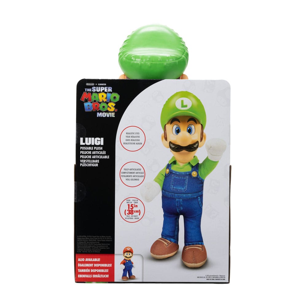 Luigi Plüsch / Super Mario Bros. Movie / 30 cm