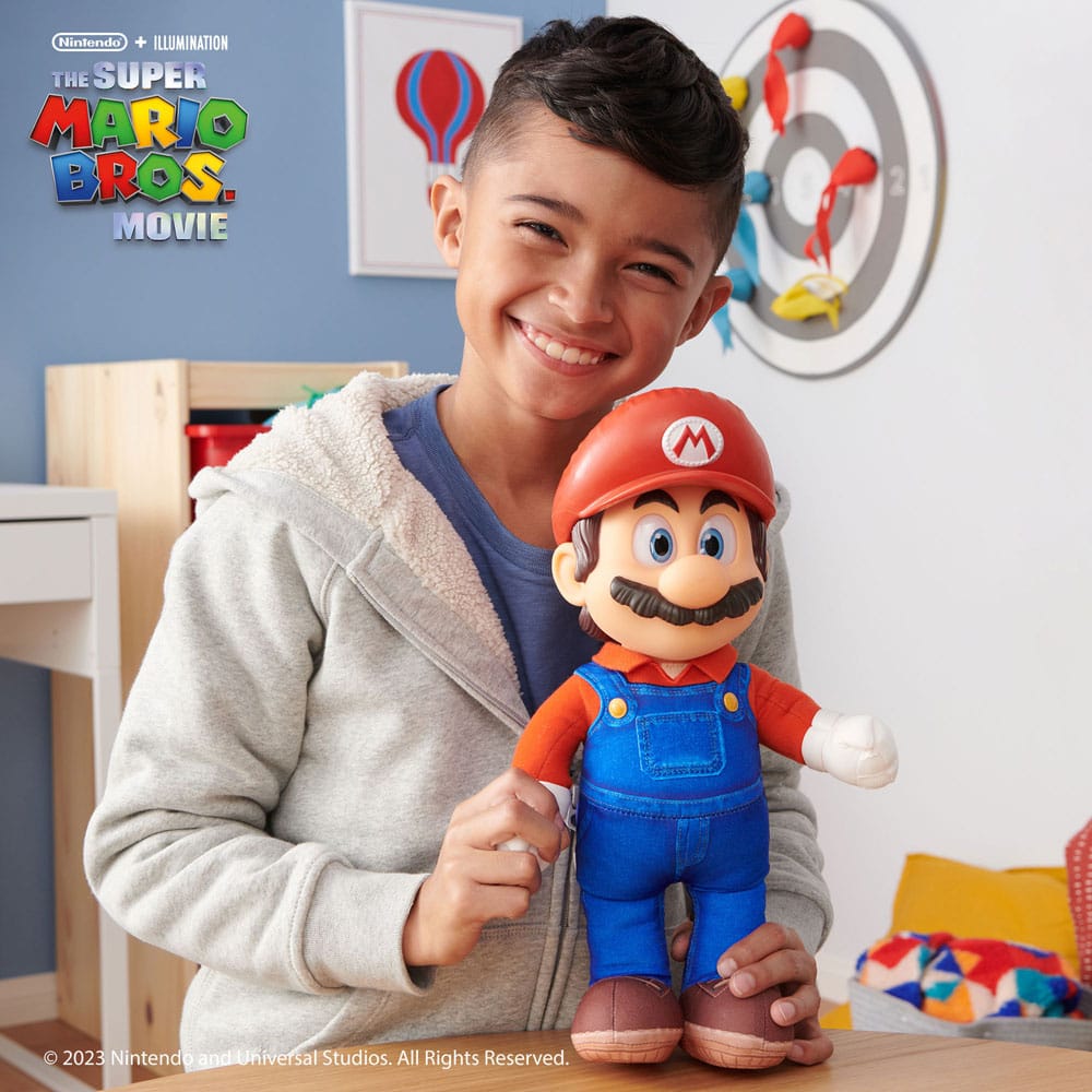 Luigi Plüsch / Super Mario Bros. Movie / 30 cm