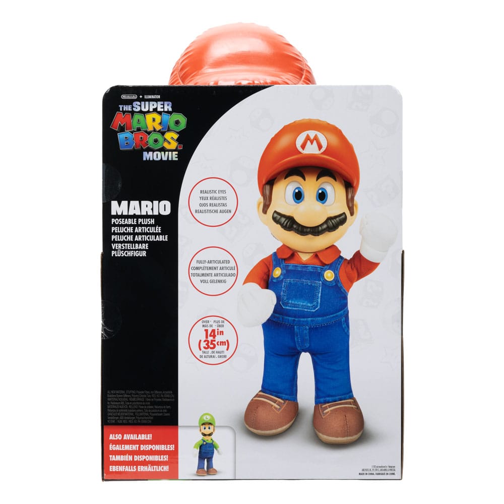 Mario Plüsch / Super Mario Bros. Movie / 30 cm
