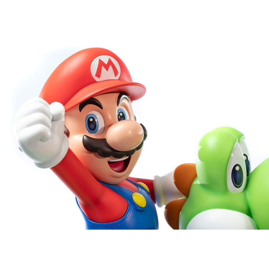 Mario & Yoshi Exclusive Statue / Super Mario / First 4 Figures / 48 cm