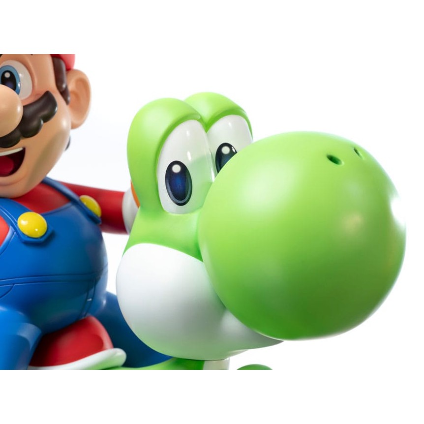 Mario & Yoshi Exclusive Statue / Super Mario / First 4 Figures / 48 cm