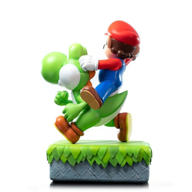 Mario & Yoshi Exclusive Statue / Super Mario / First 4 Figures / 48 cm