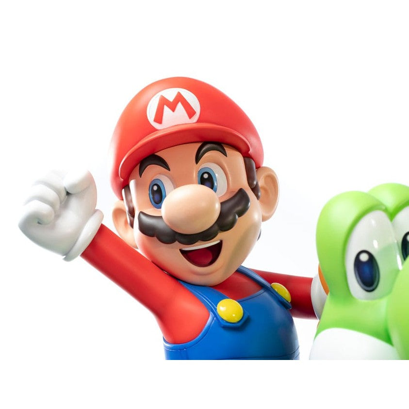 Mario & Yoshi Exclusive Statue / Super Mario / First 4 Figures / 48 cm