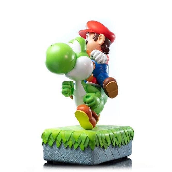 Mario & Yoshi Exclusive Statue / Super Mario / First 4 Figures / 48 cm