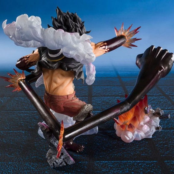 Monkey D. Luffy Gear 4 Snake Man King Cobra FiguartsZERO Extra Battle PVC Statue / One Piece / Tamashii Nations / 21 cm