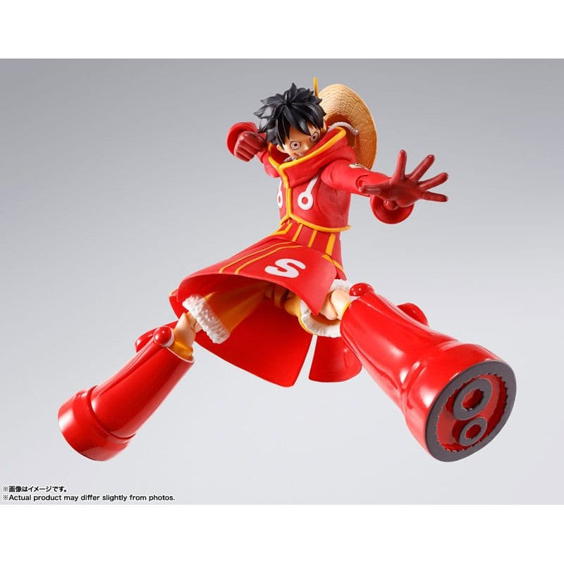 Monkey D. Ruffy / Future Island Egghead / S.H. Figuarts Actionfigur / 15 cm