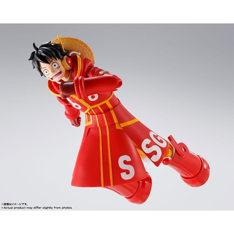 Monkey D. Ruffy / Future Island Egghead / S.H. Figuarts Actionfigur / 15 cm