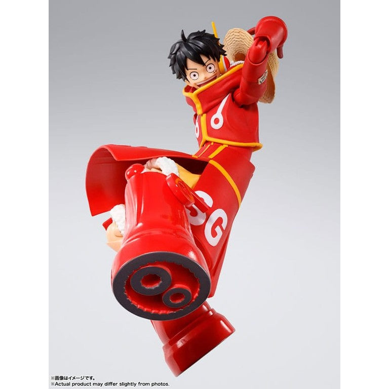 Monkey D. Ruffy / Future Island Egghead / S.H. Figuarts Actionfigur / 15 cm